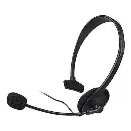 Fone Headset Headphone C Microfone P Xbox 360 Slim Live Pro Foto 1