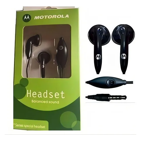 Fone Motorola Preto 50mw Foto 1