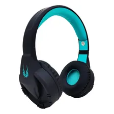 Fone Ouvido Bluetooth Sem Fio Headphone Áudio Stereo Cor Azul Foto mini 3