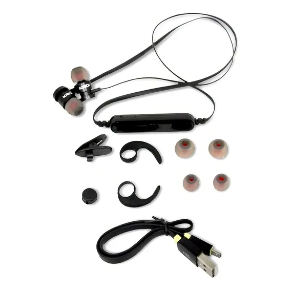 Fone Ouvido Bluetooth Sem Fio Kaidi Kd901 Cor Preto Foto 1