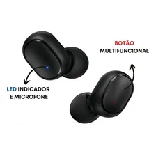 Fone Ouvido Bluetooth Sem Fio Microfone In-ear A6s Foto mini 4