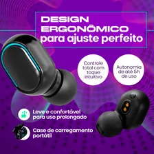 Fone Ouvido Bluetooth Sem Fio Tws Microfone Foto mini 4