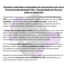 Fone Ouvido Bluetooth Sem Fio Tws Microfone Foto mini 2