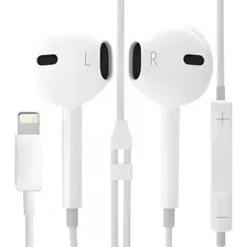 Fone Ouvido Com Fio Compatível iPhone Cor Branco Foto mini  2