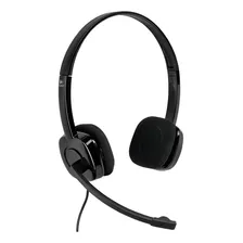 Fone Ouvido Com Microfone Logitech H151 P2 Ajustável Cor Preto Foto mini 1