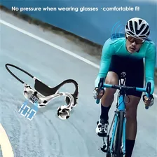 Fone Ouvido Condução Ossea Corrida Treino Ciclista Academia Foto mini 2