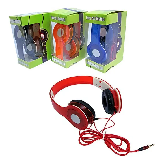 Fone Ouvido Dobrável Style Headphone Universal Foto 1
