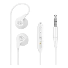 Fone Ouvido Eastgate Eg3 Microfone E Volume Branco Foto  mini 1