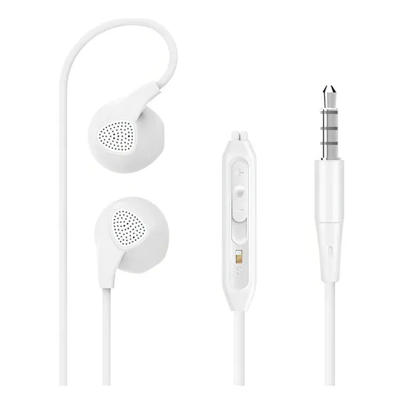 Fone Ouvido Eastgate Eg3 Microfone E Volume Branco Foto 1