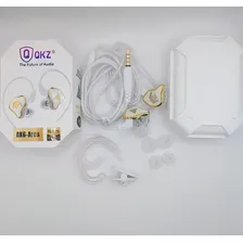 Fone Ouvido In Ear Qkz Ak6 Ares Cor Branco Foto mini  3