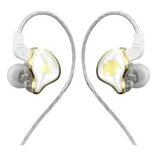 Fone Ouvido In Ear Qkz Ak6 Ares Cor Branco Foto  mini 1