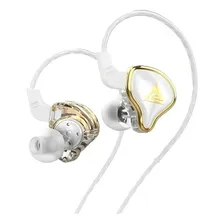Fone Ouvido In Ear Qkz Ak6 Ares Cor Branco Foto mini  2