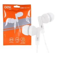 Fone Ouvido Oex Intra Auricular Cor Branco FN101 Foto mini 2