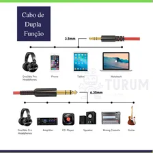 Fone Ouvido Oneodio Over Ear Profissional Dj Estúdio Ps4 Box Foto mini 4
