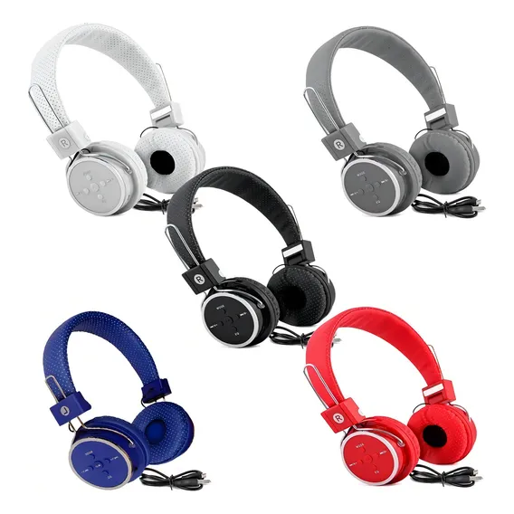 Fone Ouvido Sem Fio Bluetooth Recarregável Celular P2 Usb Fm Foto 1