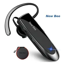 Fone Ouvido Sem Fio Bluetooth Voice Music Headset New Bee Foto  mini 1