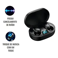 Fone Ouvido Sem Fio E6s Hifi 5.0 Controle Voz Fone Ouvido Foto mini 2