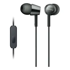 Fone Sony Mdr-ex155ap - Modelo Cor Preto Foto  mini 1