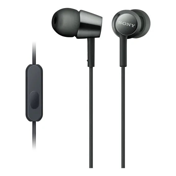 Fone Sony Mdr-ex155ap - Modelo Cor Preto Foto 1