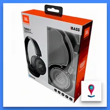 Fones de ouvido Bluetooth sem fio Jbl T450 Bt pretos Foto mini  3