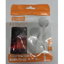 Fones Ouvido Intra C/ Microfone Cor Branco Foto mini 1