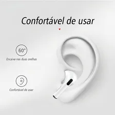 Fones Ouvido Wireless Branco Para Samsung S20 Foto mini  3