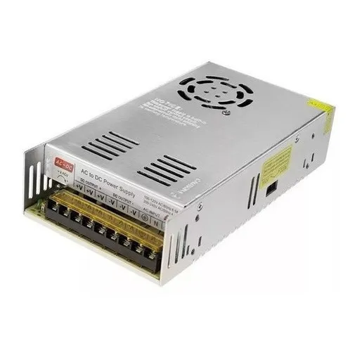 Fonte 12v 50a 600w Bivolt Som Até 1500w Rms Cftv Rádio Etc Foto 1