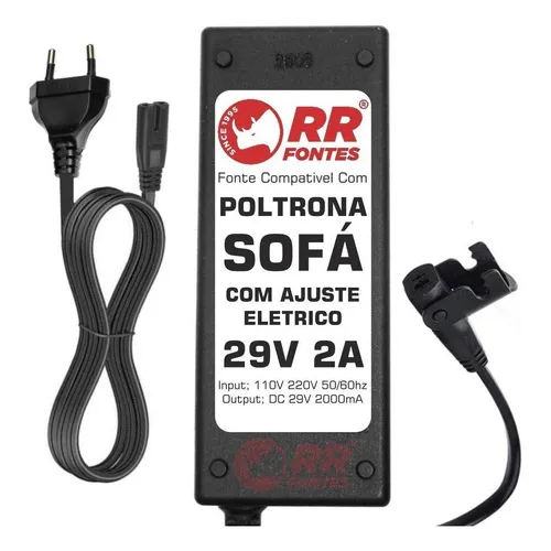 Fonte 29v Pra Poltrona Sofá Reclinavel Massageadora Eletrico Foto 1
