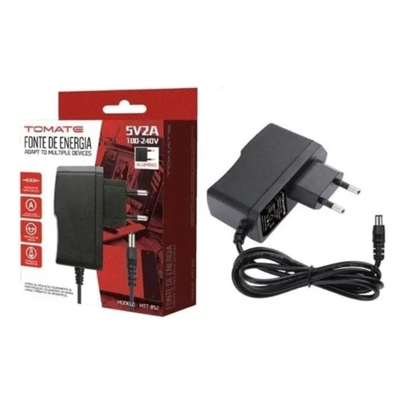 Fonte 5v 2a Bivolt Android Conversor Digital Modem Foto 1