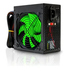 Fonte 600w Real Sata Atx Bivolt Pfc Ativo 600w Black Br-one Foto mini 1