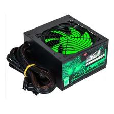 Fonte 600w Real Sata Atx Bivolt Pfc Ativo 600w Black Br-one Foto mini 2