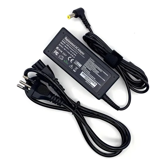 Fonte Acer Aspire 19v 3,42a 65w Lite-on Pa-1650-02 Cor Preto Foto 1