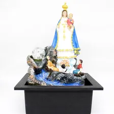Fonte Agua Decorativa Cascata Artificial Leds Nossa Senhora Cor Não se aplica 110V/220V (Bivolt) Foto mini 1