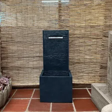 Fonte Água Painel Cascata Jardim Pedra Decorativa Luxo Led Foto mini  2