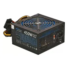 Fonte Atx 450w Reais 20+4p Para Pc - Knup Cor Preto Foto mini  2