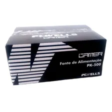 Fonte Atx 500w Real Pk-500 Pcwells Cooler 120mm + Cabo Foto mini 2