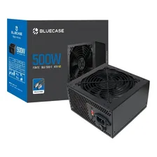 Fonte Atx Bluecase 500w Bivolt Real Reais Gamer Cor Preto 115v/230v Foto  mini 1