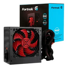Fonte Atx Fortrek Crusader 500w - Silenciosa E Eficiente Foto mini 2