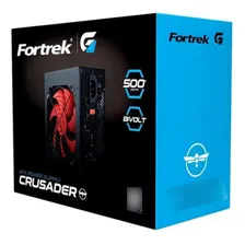 Fonte Atx Fortrek Crusader 500w - Silenciosa E Eficiente Foto mini 4