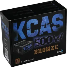 Fonte Atx Kcas 500w 80 Plus Bronze Pfc Ativo Aerocool Foto mini 1