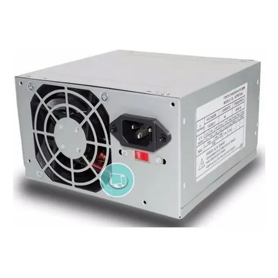 Fonte Atx Para Pc 200w Reais Sem Cabo - Pronta Foto 1