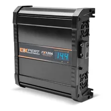 Fonte Automotiva Expert 120a Slim Bivolt Voltímetro Digital Cor Preto Foto  mini 1