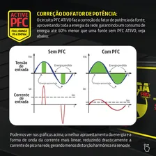 Fonte Automotiva Usina 12v - 500a Pro Edition Pfc Full Range Foto mini  3