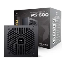 Fonte C3tech Atx 600w Reais Gaming S/ Cabo Preta Ps600bk Foto mini 3