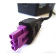 Fonte + Cabo Usb P/ Impressora Hp 2546 Deskjet 22v Plug Roxo Foto mini  3