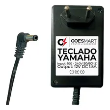 Fonte Carregador 12v 1,5a Teclado Yamaha Psr-e223 Foto mini 1