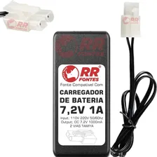 Fonte Carregador 7,2v Para Baterias Airsoft Bivolt Nimh Nicd Voltagem De Entrada 110v/220v (bivolt) Foto mini  3