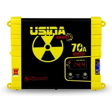 Fonte Carregador Automotivo Usina 70a Voltímetro Bivolt Foto  mini 1