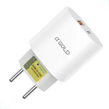 Fonte Carregador Carga Rápida Turbo 40w Usb Tipo C Cor Branco Foto mini 1