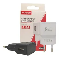 Fonte Carregador Celular Tomada Plug Adaptador Usb 5v 4.8a Foto mini 1